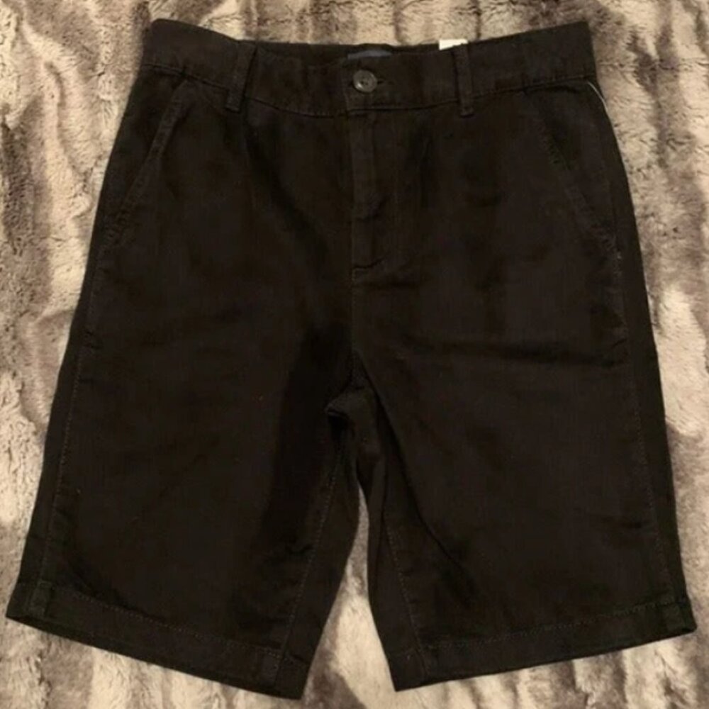 Boy's Brand New Black Dress Shorts with both, Front & Back Pockets Size 8/M
